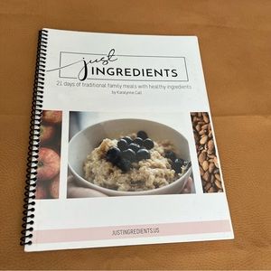 Just Ingredients Cookbook